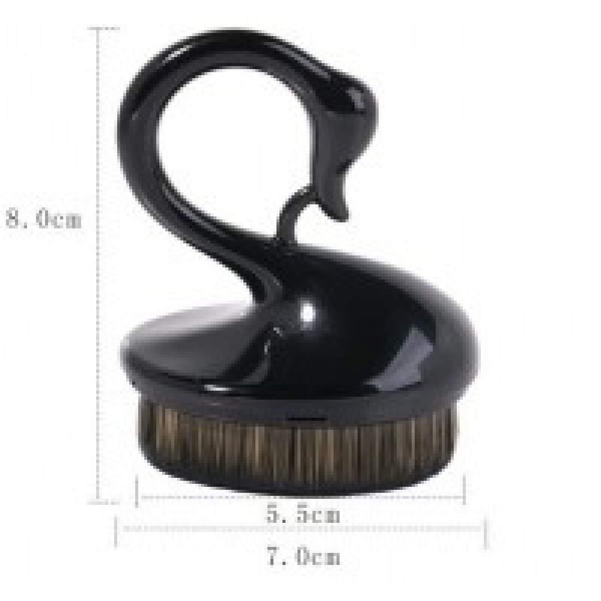Πινέλο Για Μακιγιάζ Swan Black Πινέλο Για Μακιγιάζ Swan Black