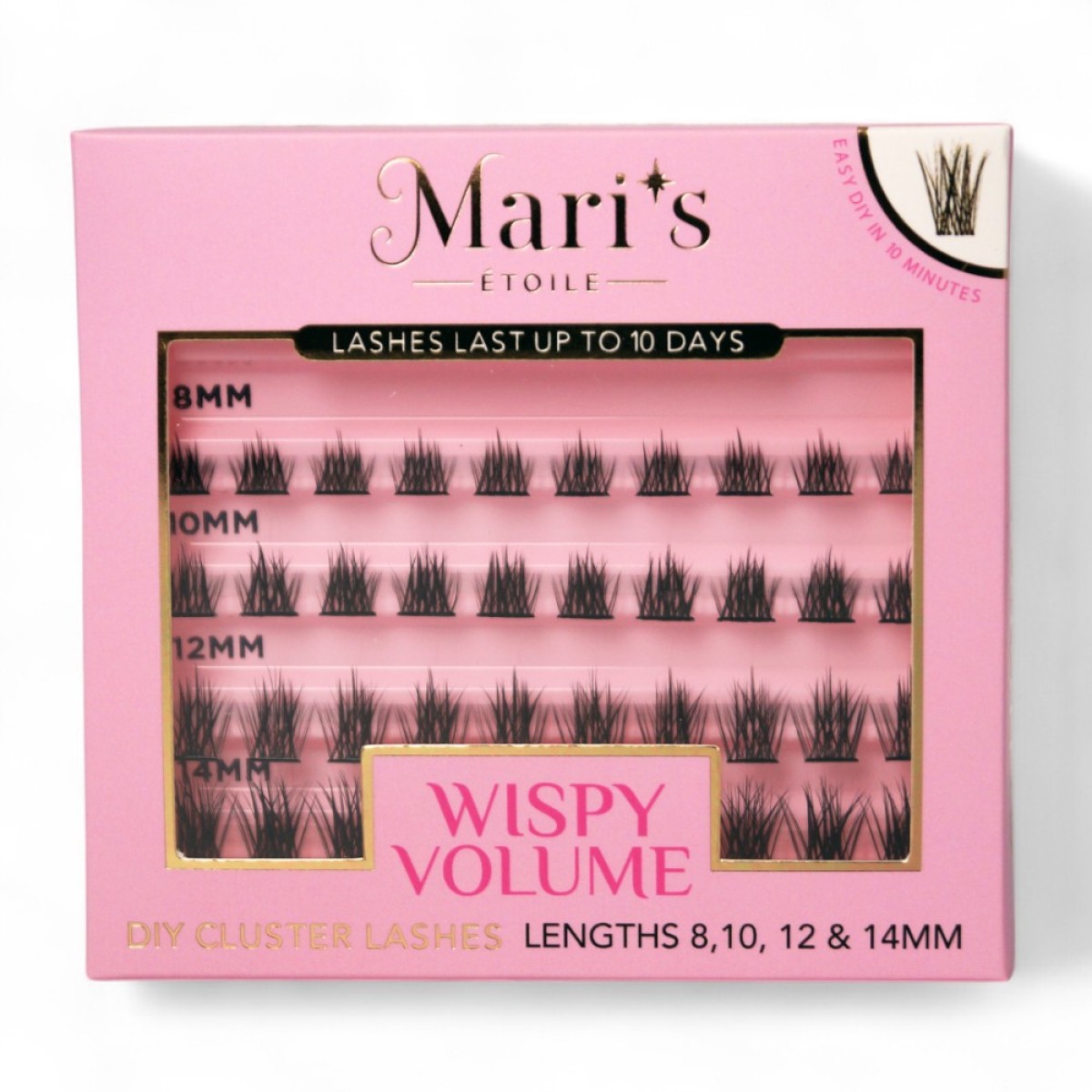 Cluster Eyelashes For Extension - Maris Étoile Carina FD43 Cluster Eyelashes For Extension - Maris Étoile Carina FD43