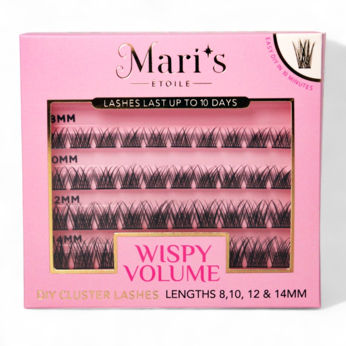 Cluster Eyelashes For Extension - Maris Étoile Phoenix FD49 Cluster Eyelashes For Extension - Maris Étoile Phoenix FD49