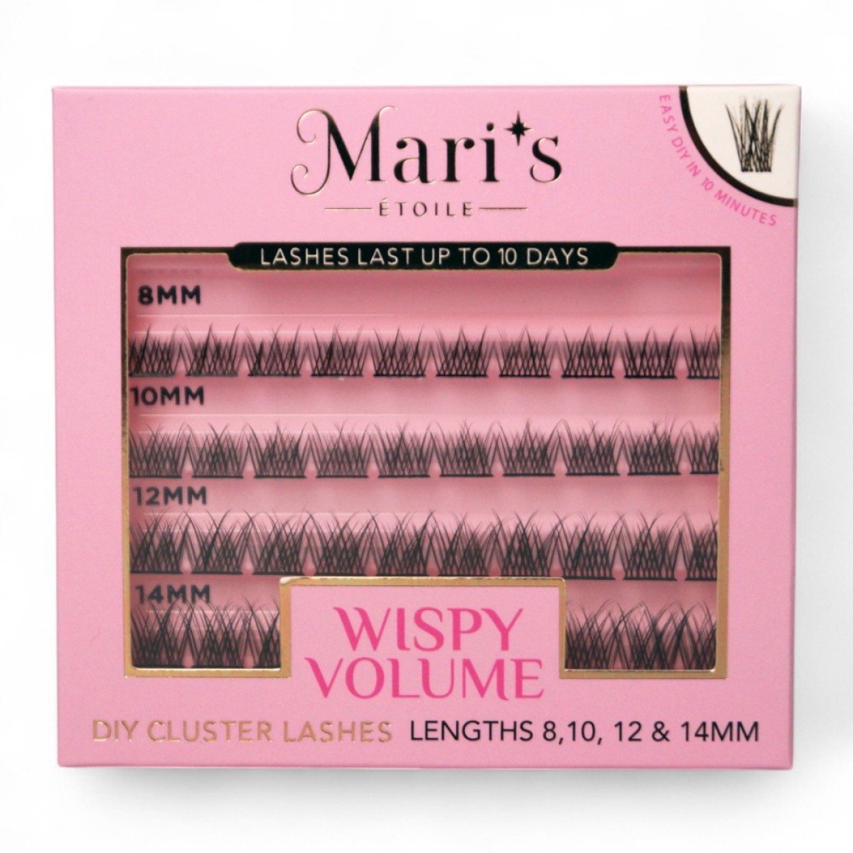 Cluster Eyelashes For Extension - Maris Étoile Aquila FD47 Cluster Eyelashes For Extension - Maris Étoile Aquila FD47