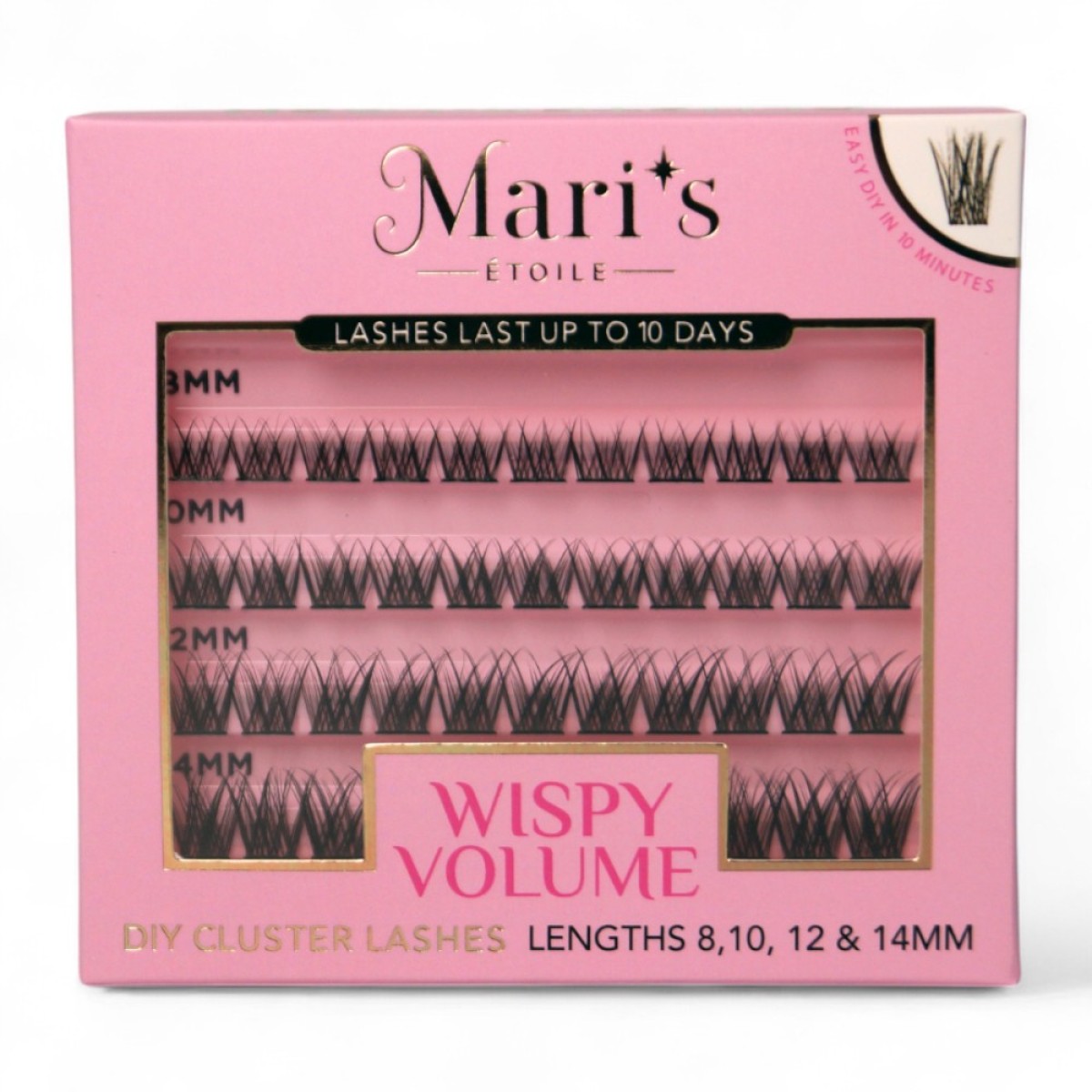 Cluster Eyelashes For Extension - Maris Étoile Cygnus FD52 Cluster Eyelashes For Extension - Maris Étoile Cygnus FD52