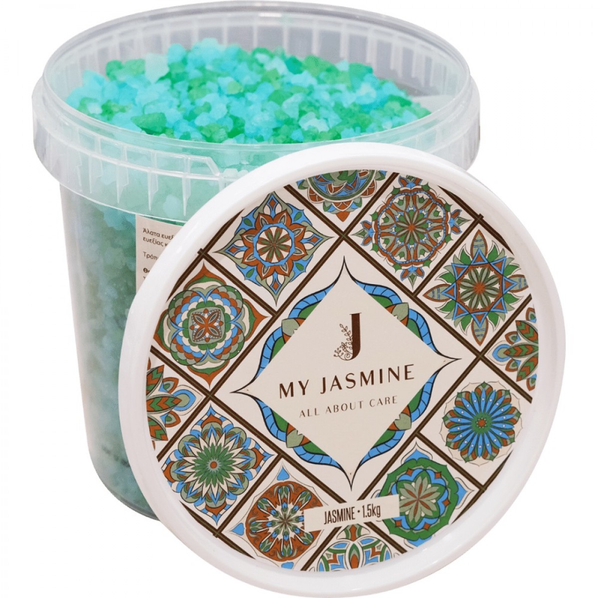 My Jasmine Άλατα Mε Glitter Jasmine 1.5Kg My Jasmine Άλατα Mε Glitter Jasmine 1.5Kg