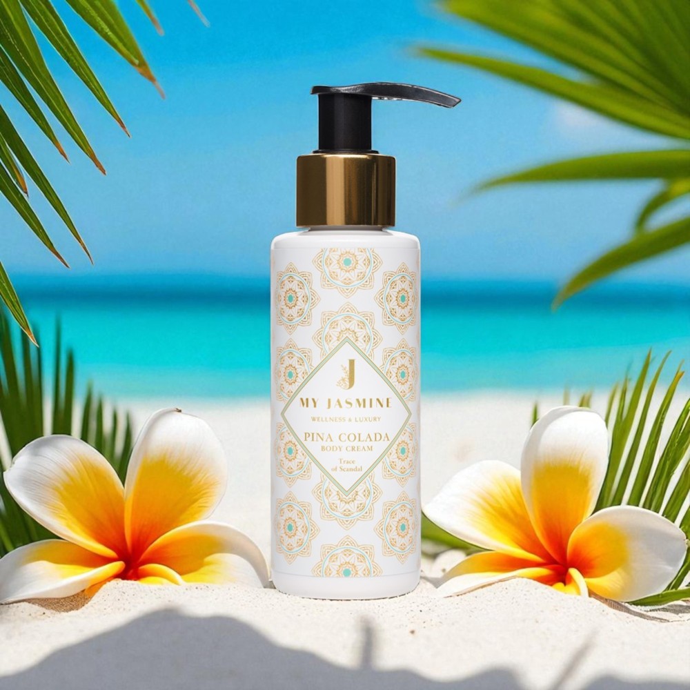  Κρέμα Σώματος με Shimmer My Jasmine - Pina Colada 100ml.