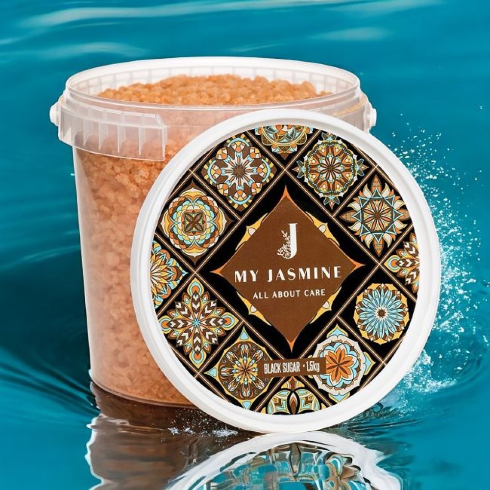 'Aλατα Μπάνιου My Jasmine - Black Sugar 1.5Kg