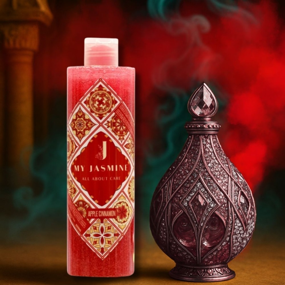 Αφρόλουτρο με Απολέπιση My Jasmine Apple-Cinnamon 250ml